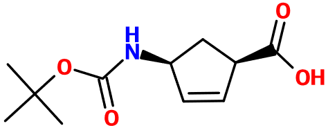 MC005133 cis-N-Boc-4-aminocyclopent-2-ene-1-carboxylic acid